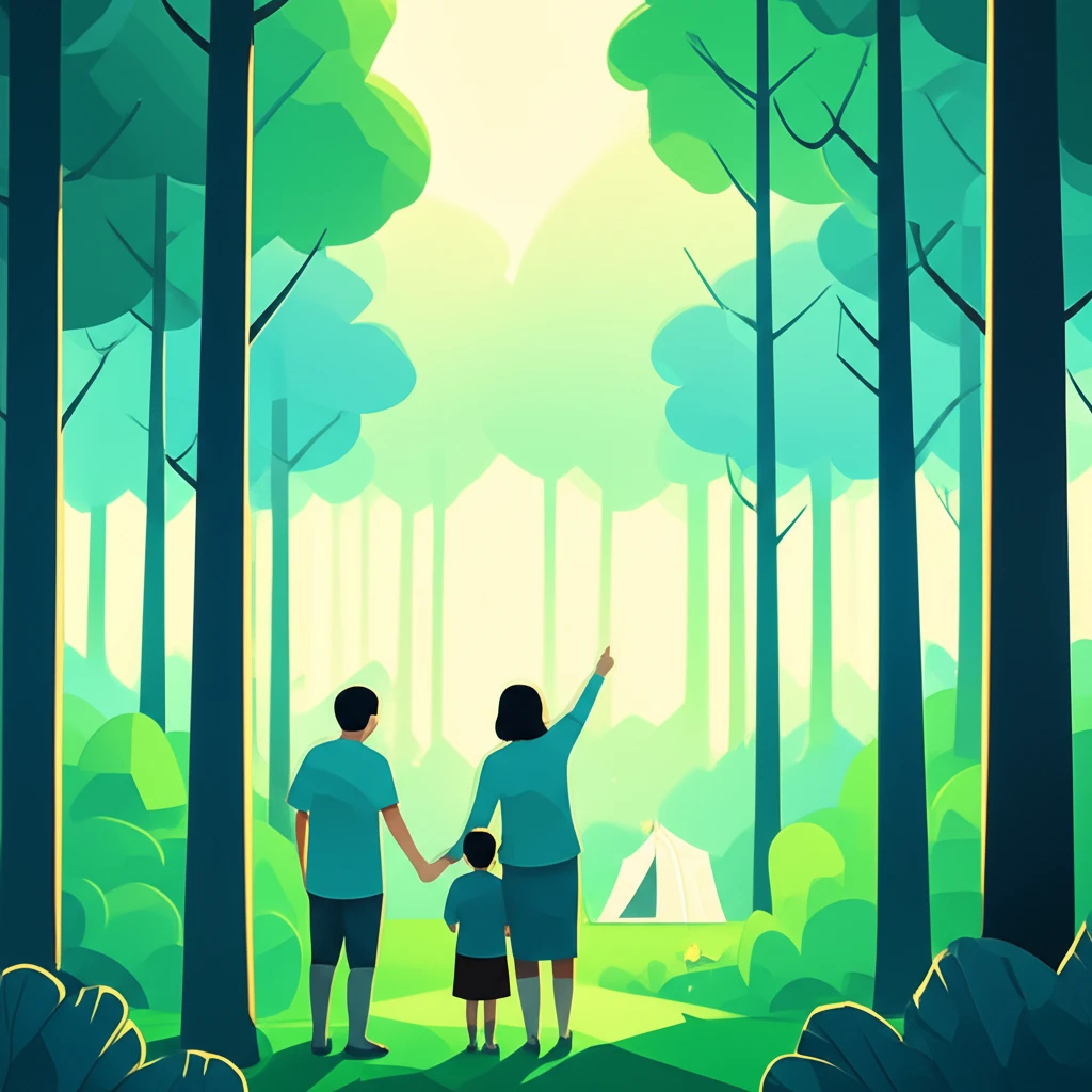 국립금산자연휴양림, 가족 캠핑을 위한..