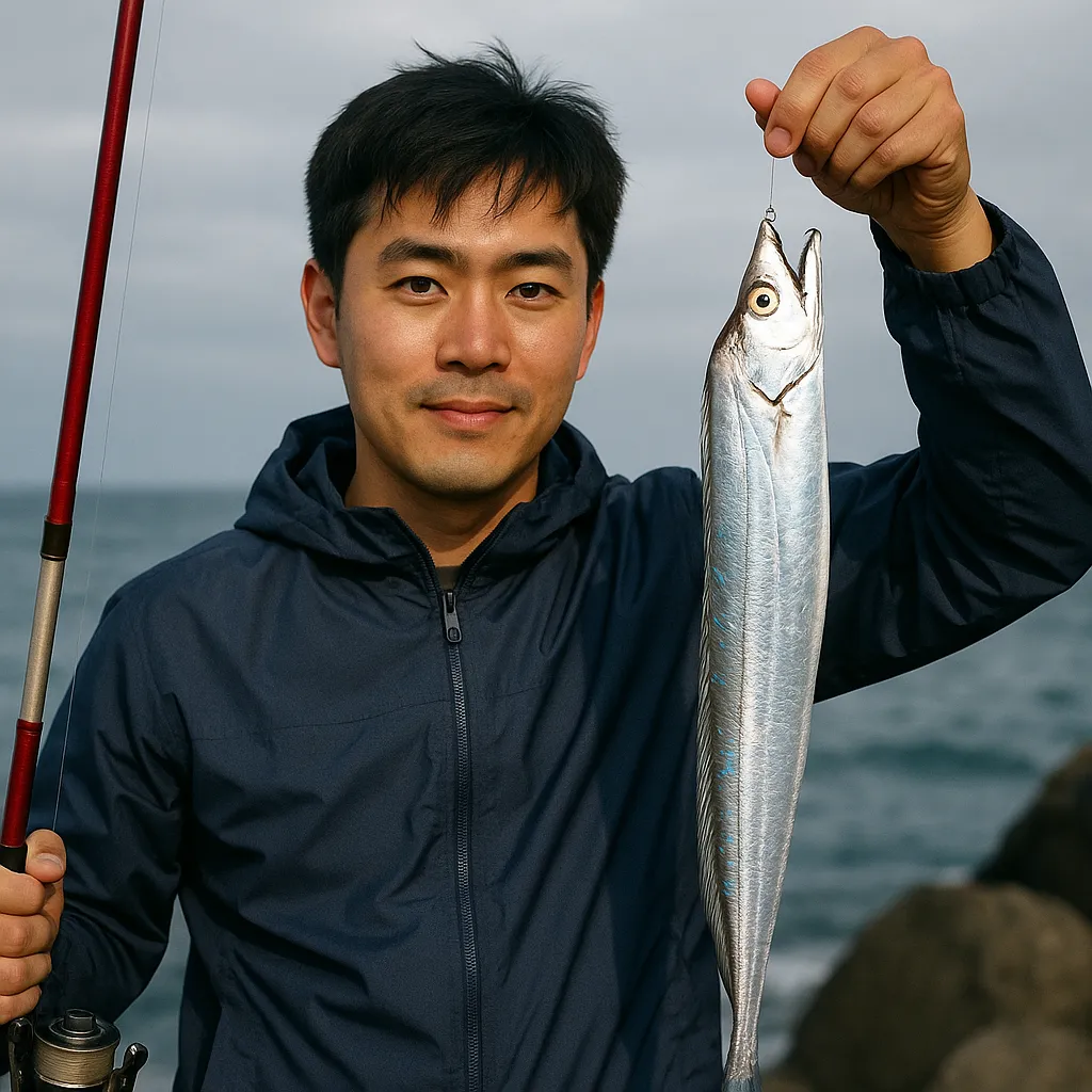 갯바위 갈치낚시 채비 방법 정보 이미지