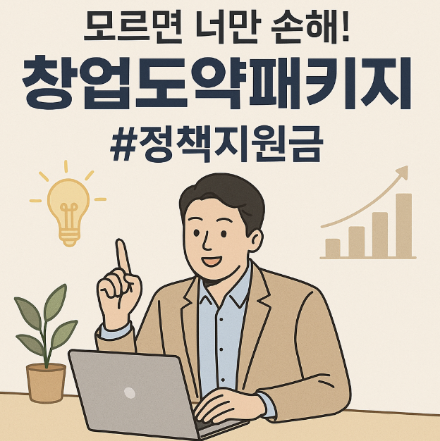 모르면 너만 손해, 창업도약패키지 사진 관련.