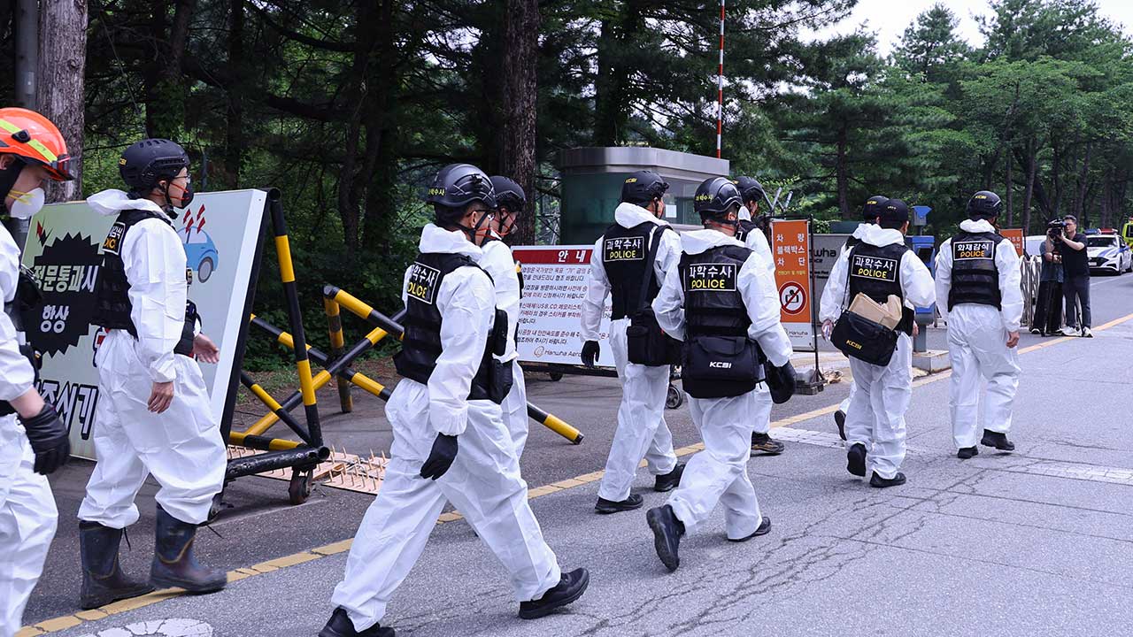 5명 사망, 유족에게 시신 인도... 사고 원인 조사 
