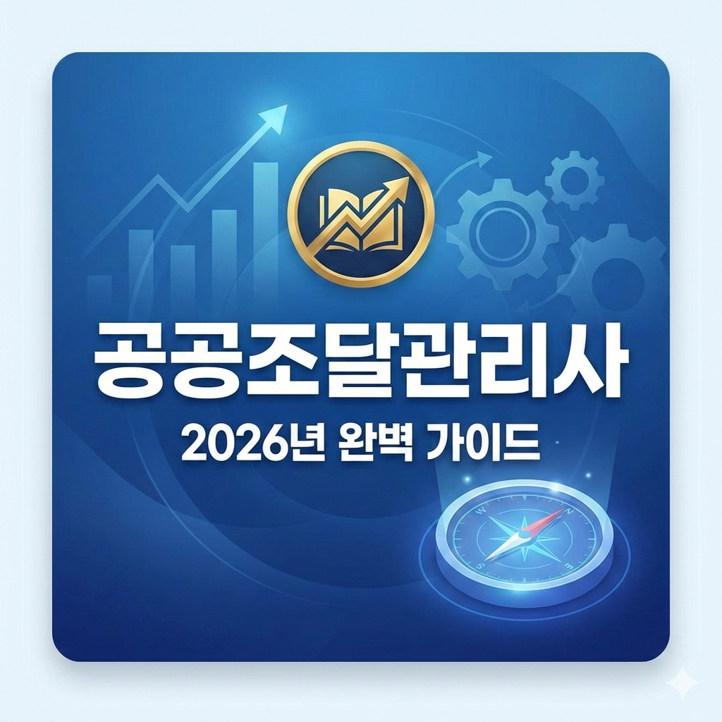 공공조달관리사 2026년 자격증 시험 일정과 하는 일 완벽 가이드
