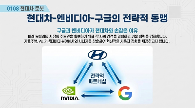 현대차, 엔비디아, 구글