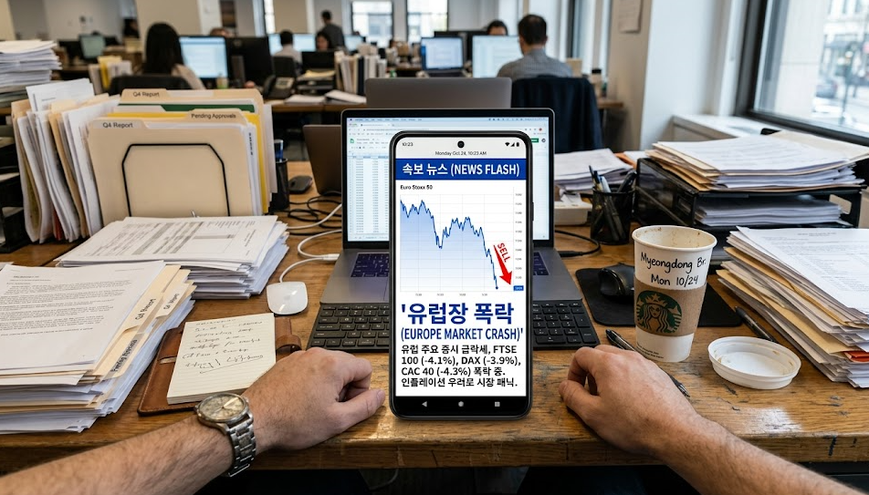 2026년 6월 8일 SK하이닉스 유럽장 20% 폭락 이유 AI 반도체 주가 직장인 대응 팩트체크