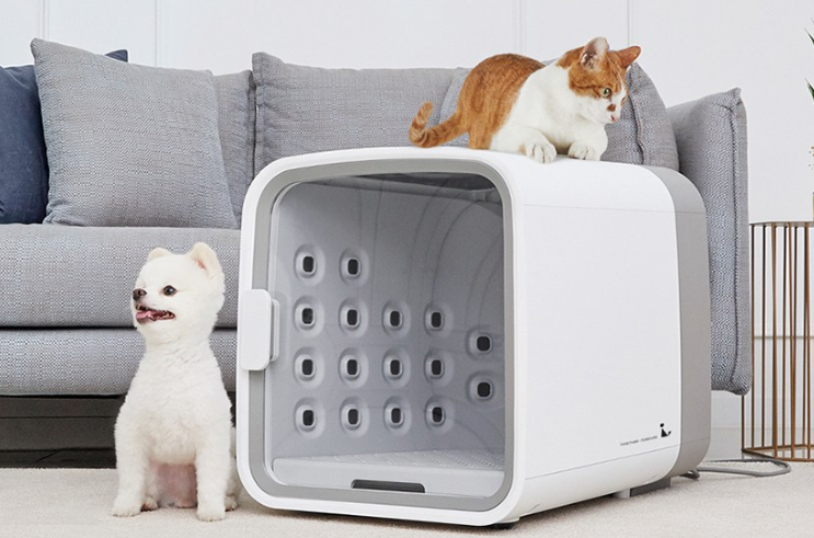 넬로 펫 에어샤워@ 드라이룸과 강아지와 고양이