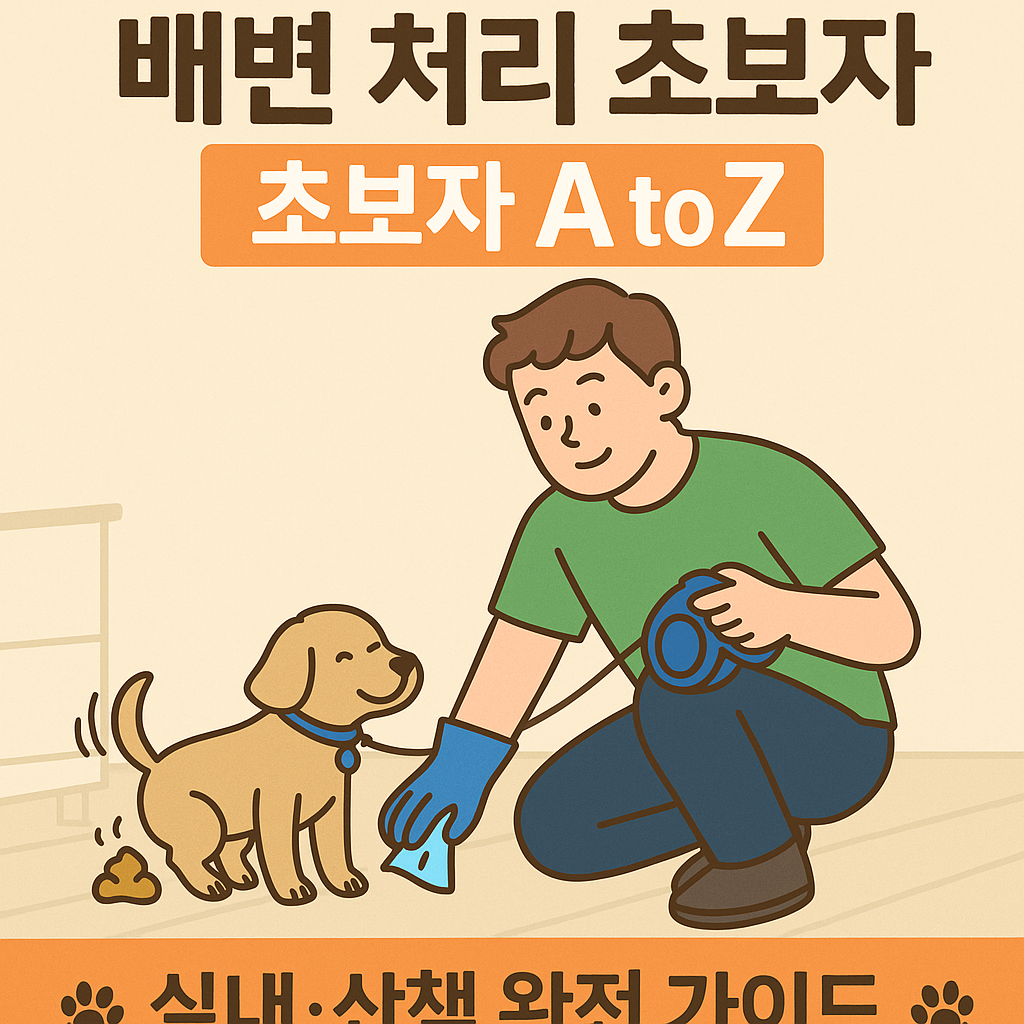 반려견 배변 처리