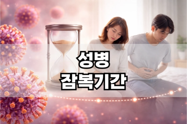 성병 잠복기간