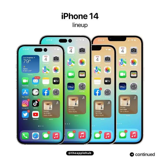 아이폰14 pro max 펀치홀 노치 디자인