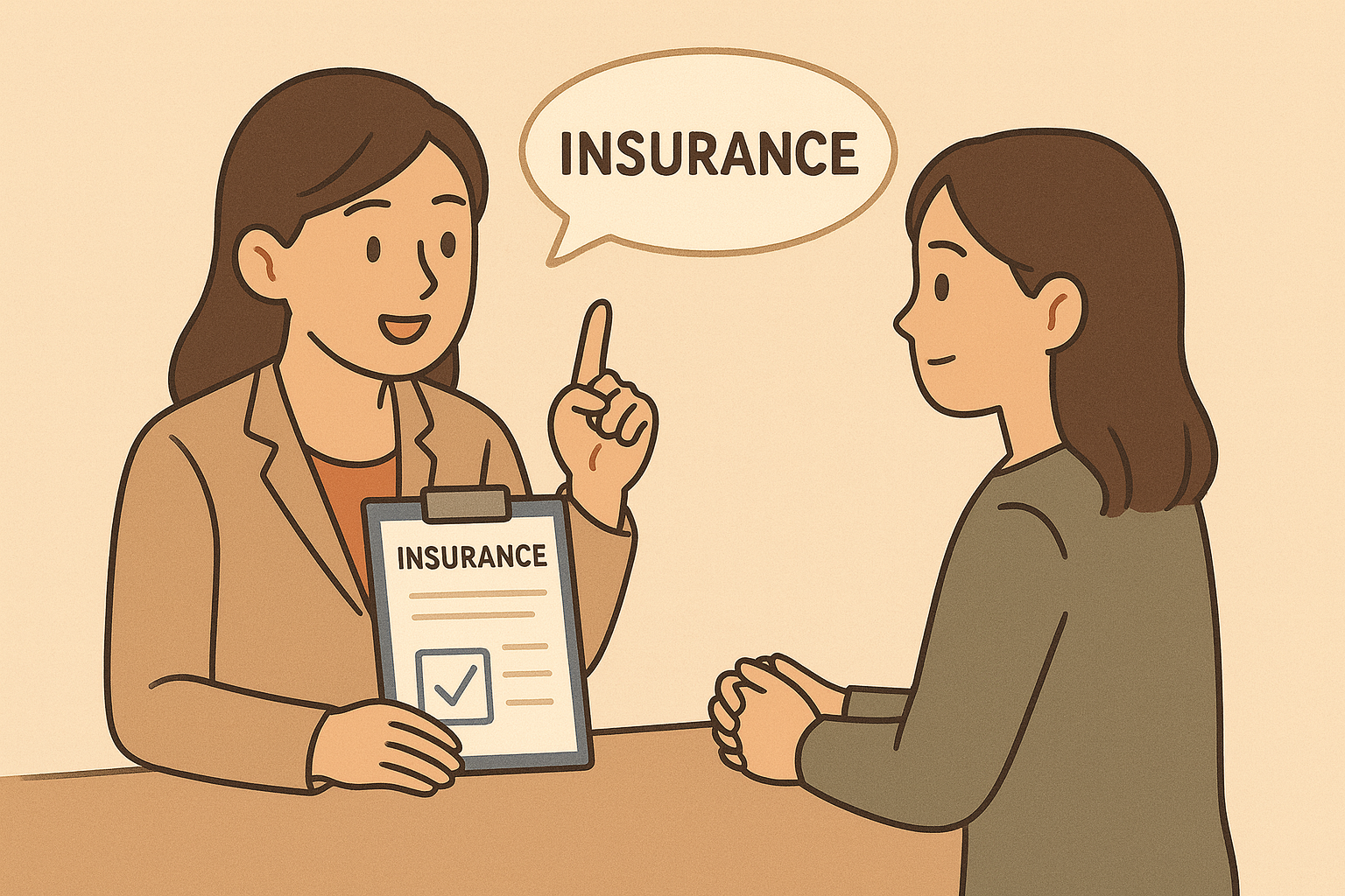 3세대 4세대 실손 보험 추천: 기존 3세대에서 4세대로 전환하는 것을 고민하며 추천받는 여성.