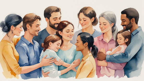 ENFJ는 관계 속에서 살아갑니다. 누군가를 챙기고 돕는 일이 곧 자신의 존재 이유처럼 느껴지기도 합니다에 관한 그림