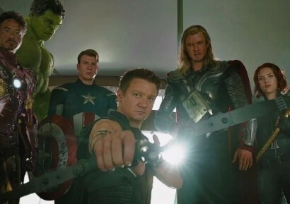 마블 페이즈1 포스터