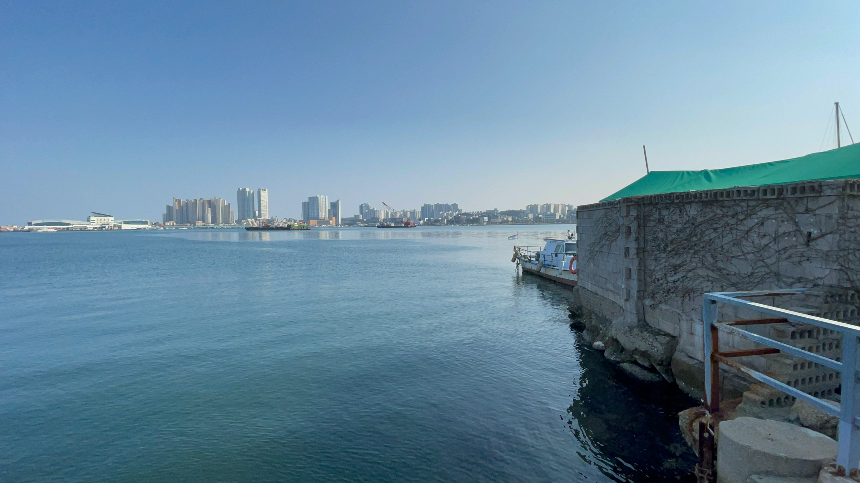 속초 칠성조선소 야외전경