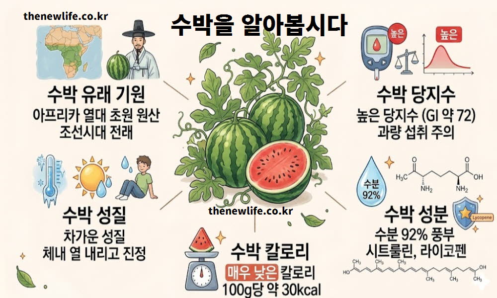수박 효능 기본정보