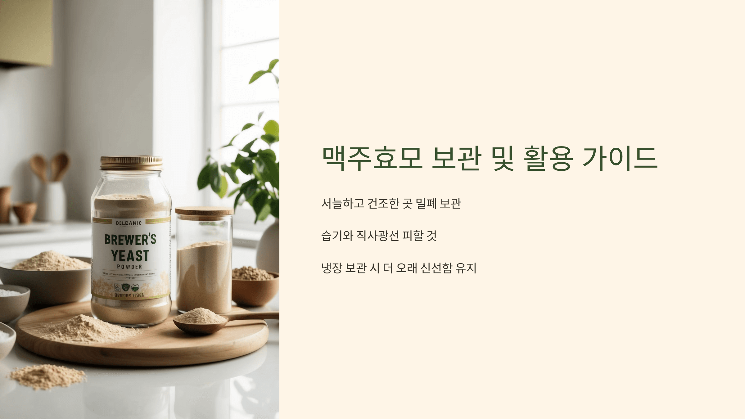 맥주효모와 관련된 사진입니다.