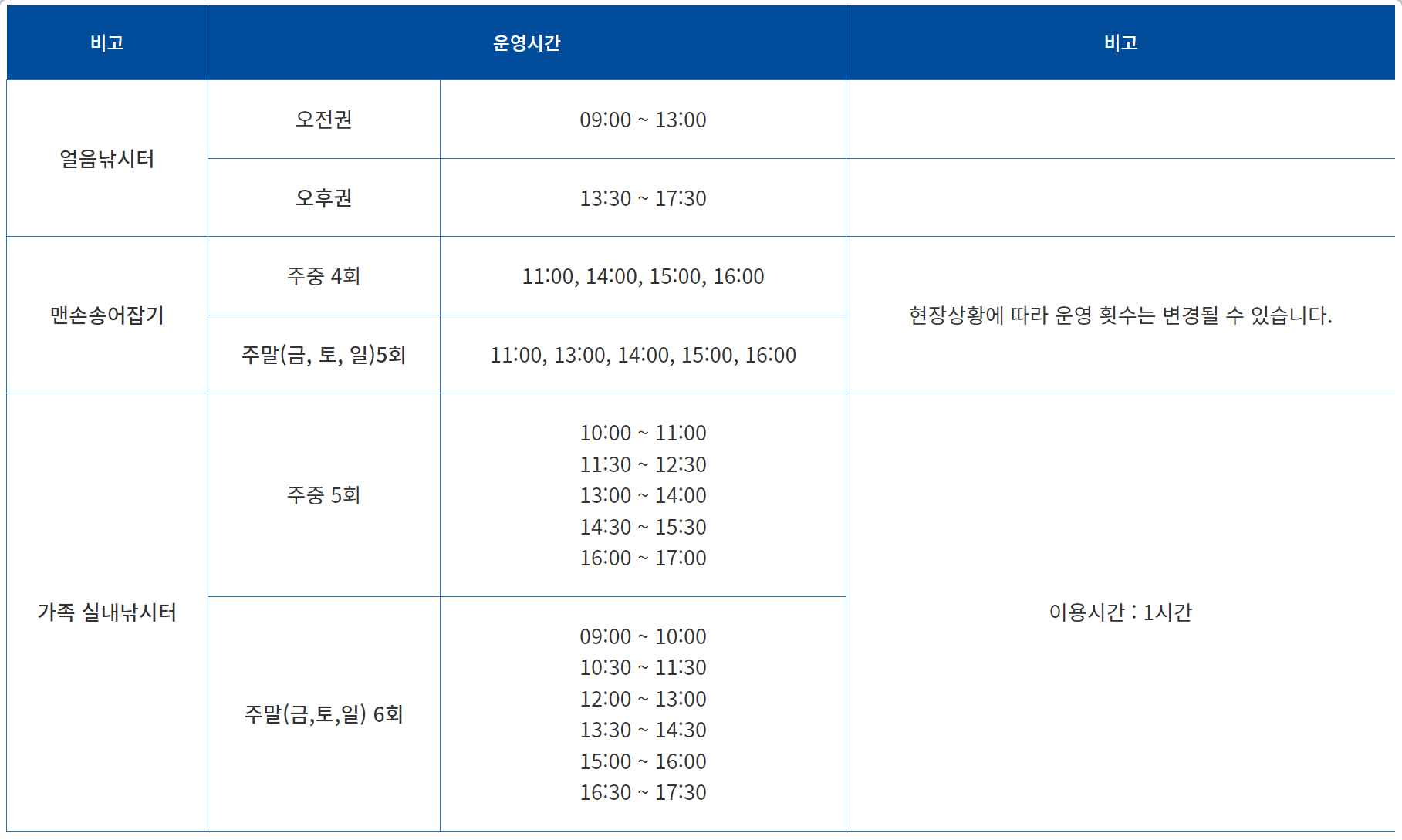 홍천강 꽁꽁축제