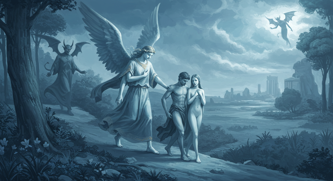 존 밀턴 '실낙원', 인류 최초의 비극: 줄거리부터 숨겨진 의미까지