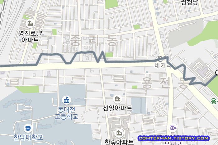 티맵 주행 GPS 이상