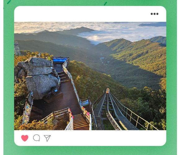 함양 대봉산 모노레일 