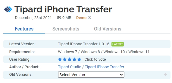 Tipard-iPhone-Transfer
