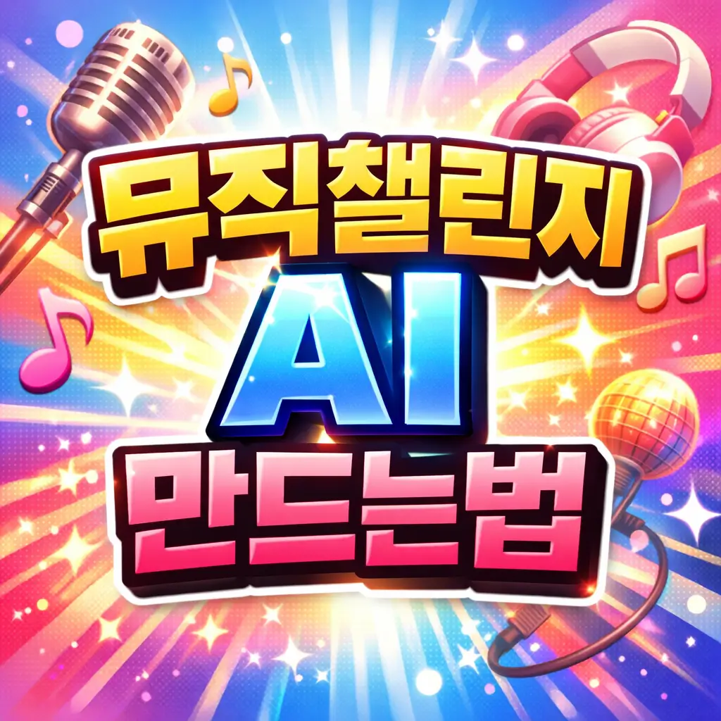 뮤직챌린지 AI 만드는법|숏폼 트렌드에 맞춘 자동 제작 구조 정리
