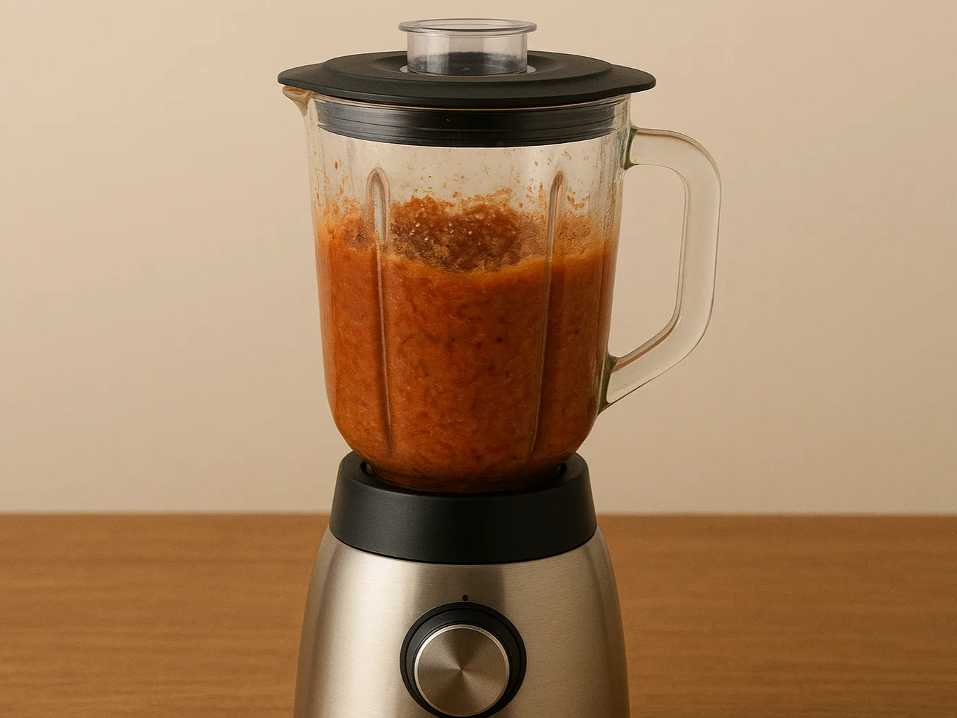 믹서기에 대추 갈기