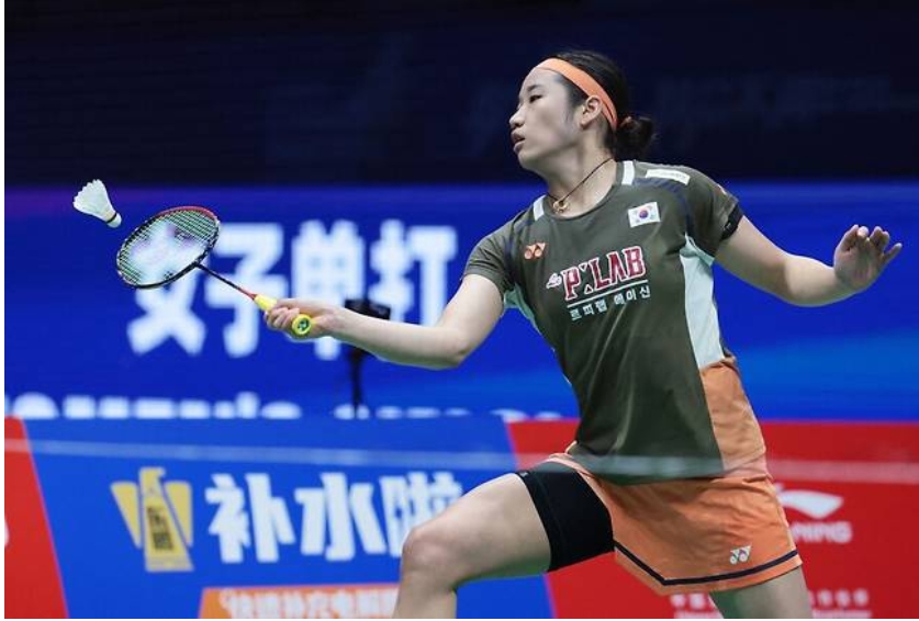 안세영 중국선수와경기중장면