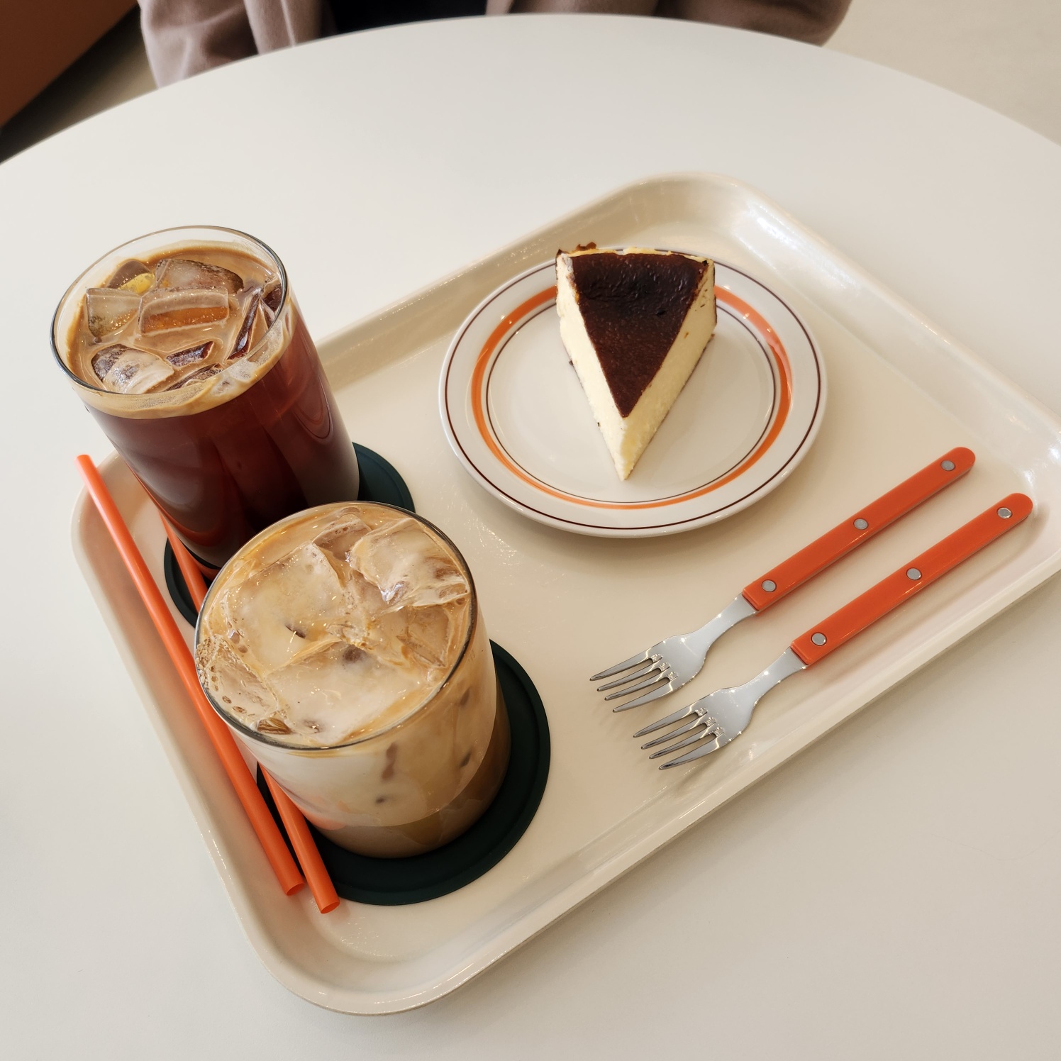 카페 도하 주문 메뉴 사진