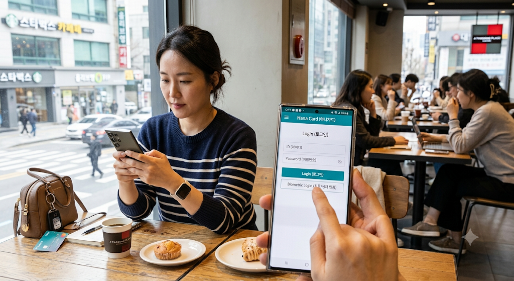 휴대폰으로 카드사에 카드포인트 조회하기