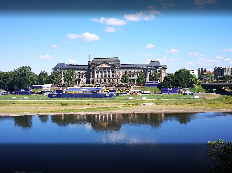 드레스덴의 시가지 모습