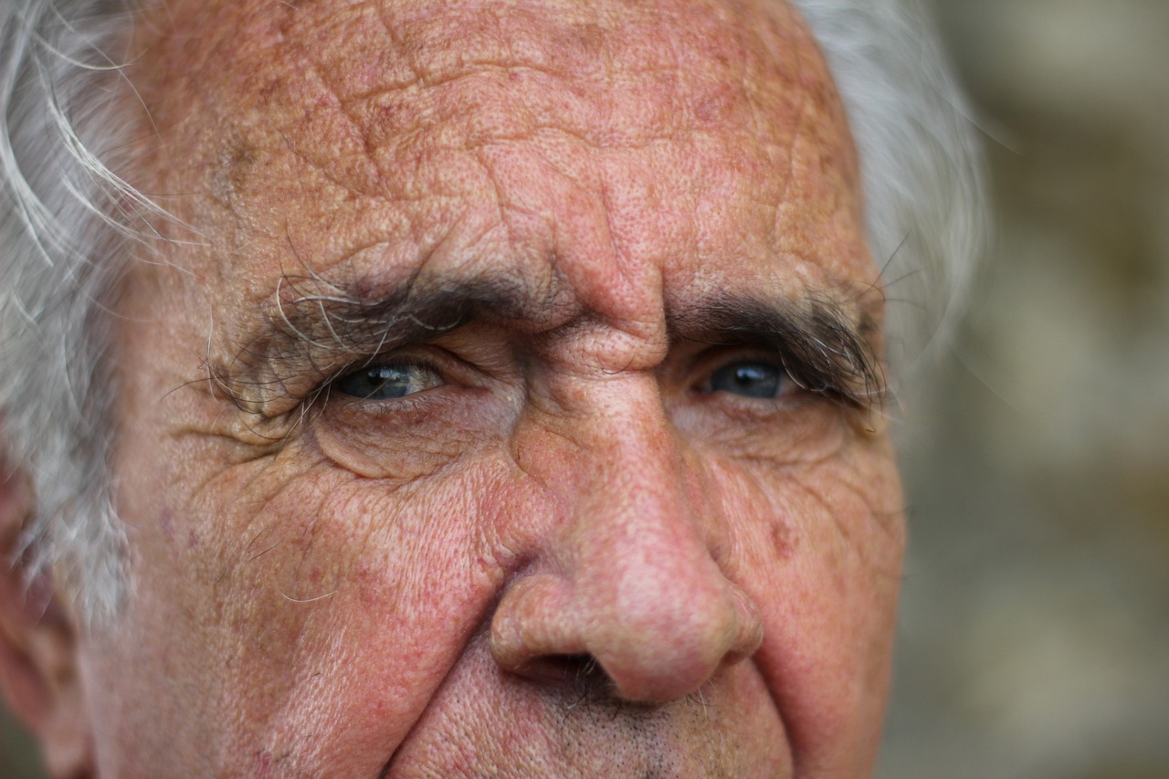 노년 은퇴자의 모습