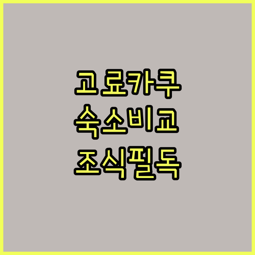 홋카이도 하코다테 고료카쿠 주변 숙소..