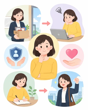 고용보험 상실 처리 흐름 확인 장면10
