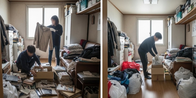 군위 고독사청소중