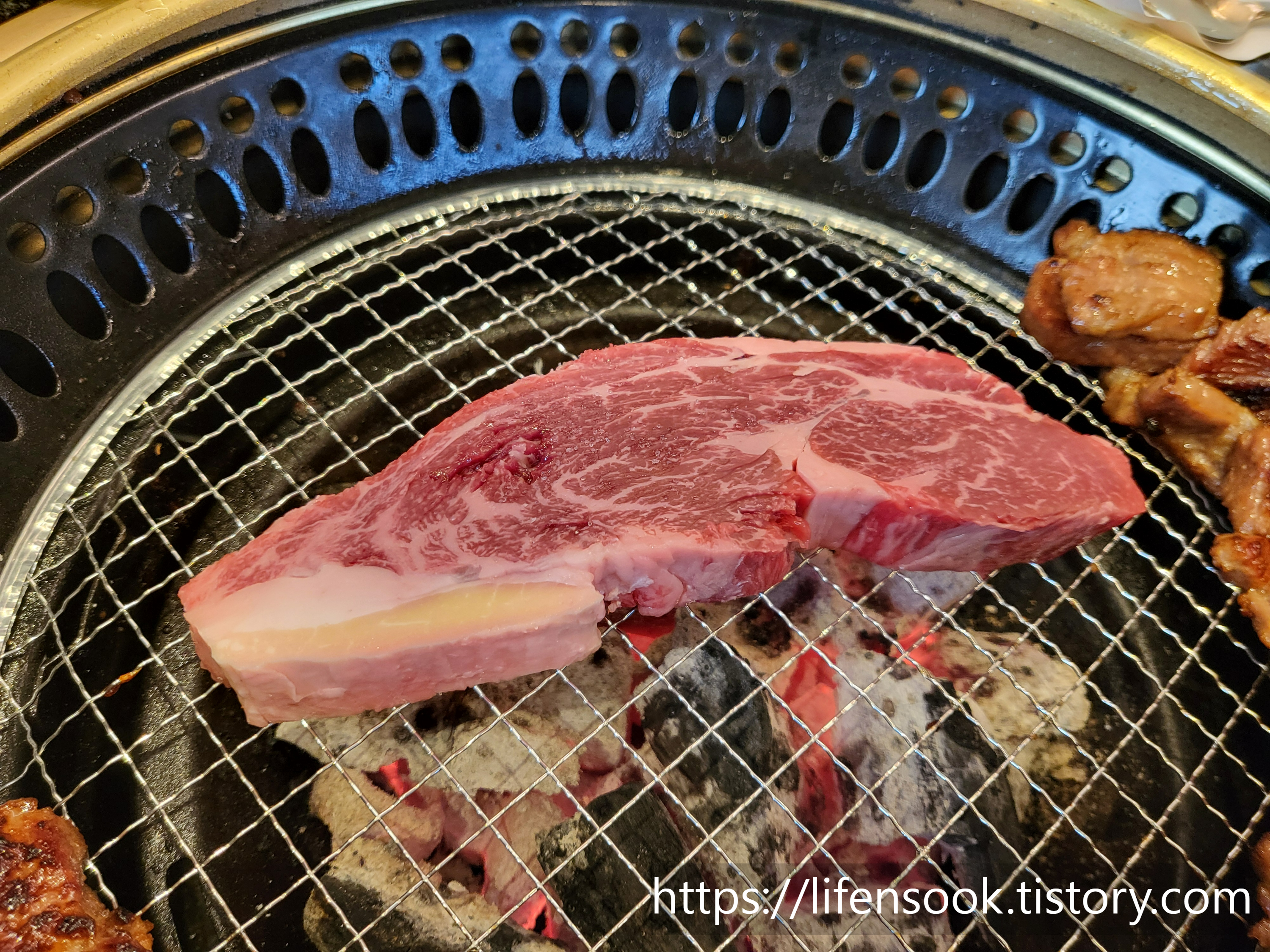 강강술래 청담점 한우 프리미엄