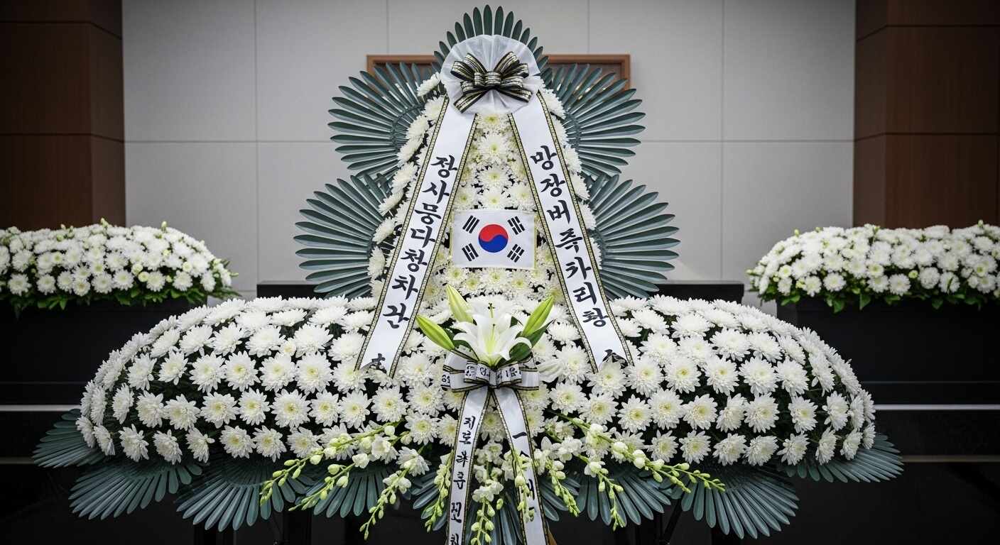 근조 화환 문구