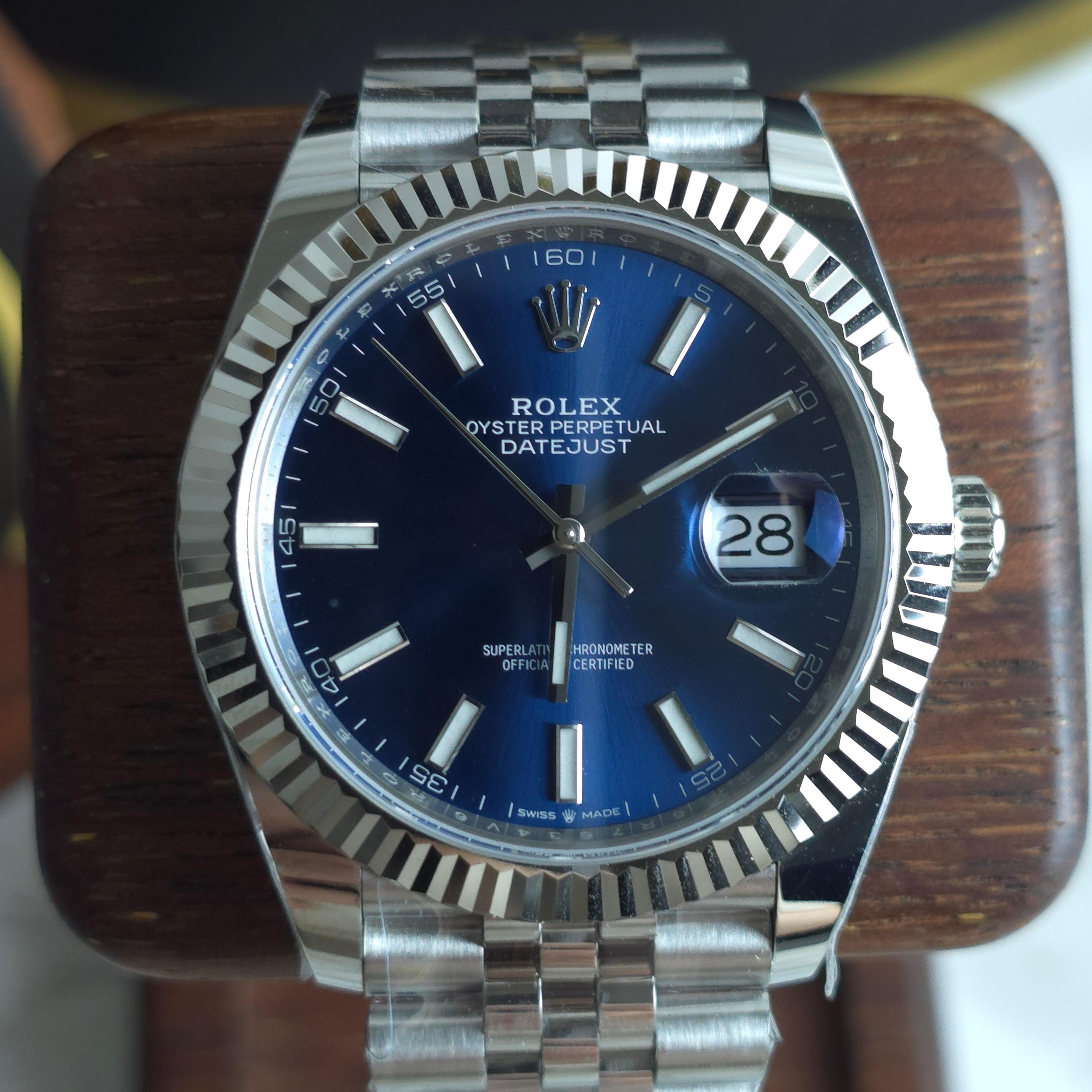 로렉스 데이저스트 41mm 청판