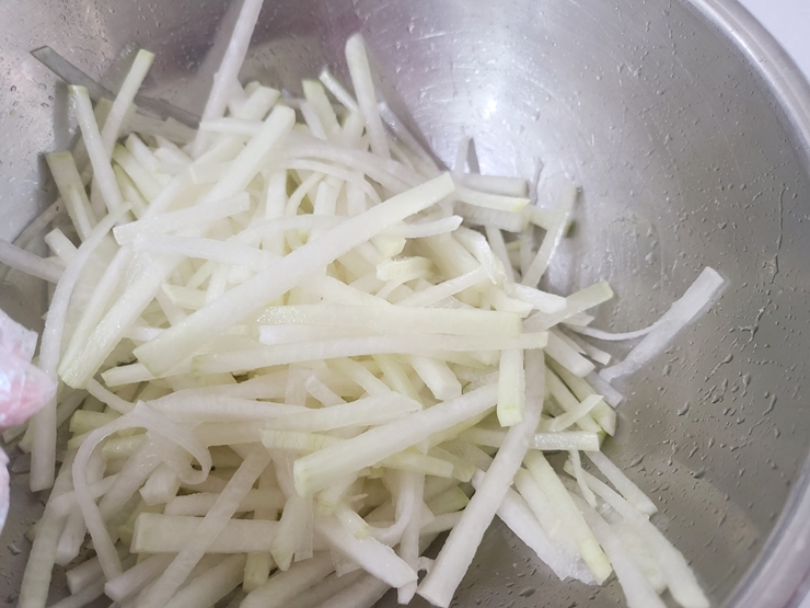 편스토랑 무생채 레시피