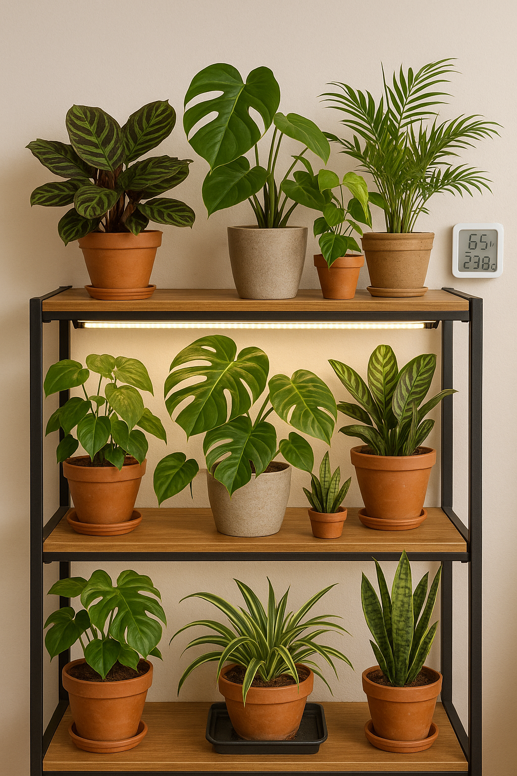 실내 희귀&middot;열대 식물 재배 입문: 필수 장비와 환경 설정