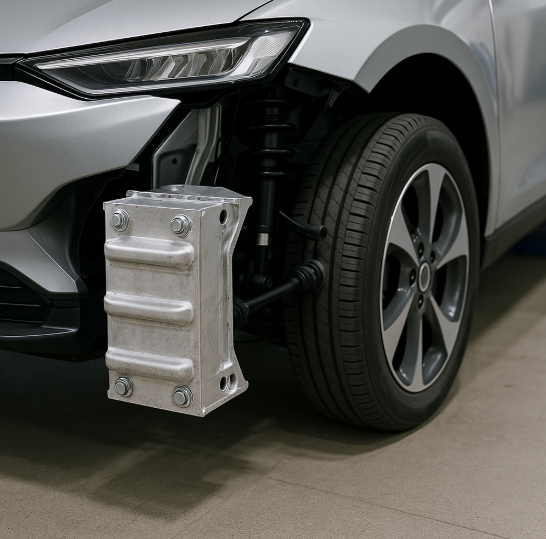 전기차 전방 크래시 박스(Crash Box) 사진