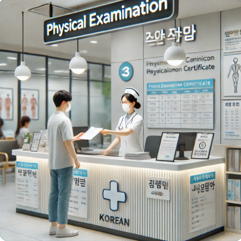 채용신체검사서 발급