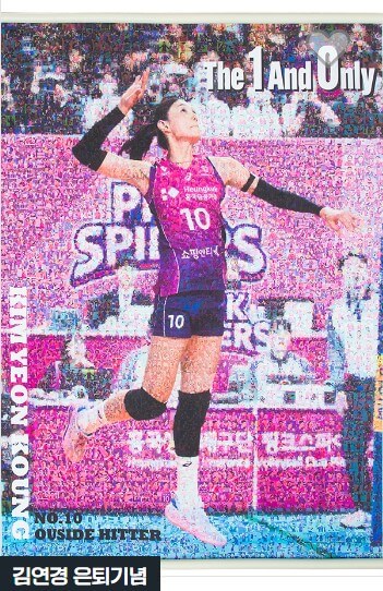 김연경 은퇴 기념상품 예약판매