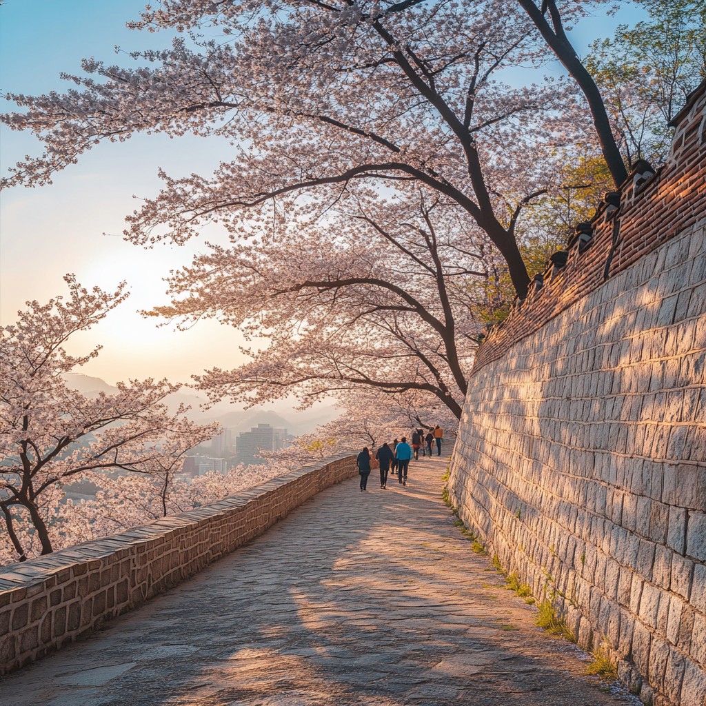 봄 산행 코스