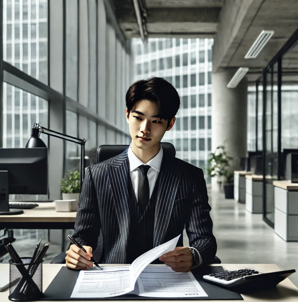 지급명세서 제출을 위해 작성중인 전문가