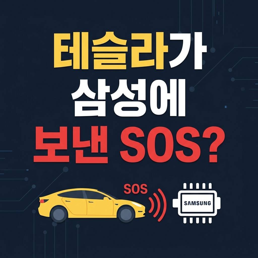 테슬라가 삼성에 보낸 SOS?