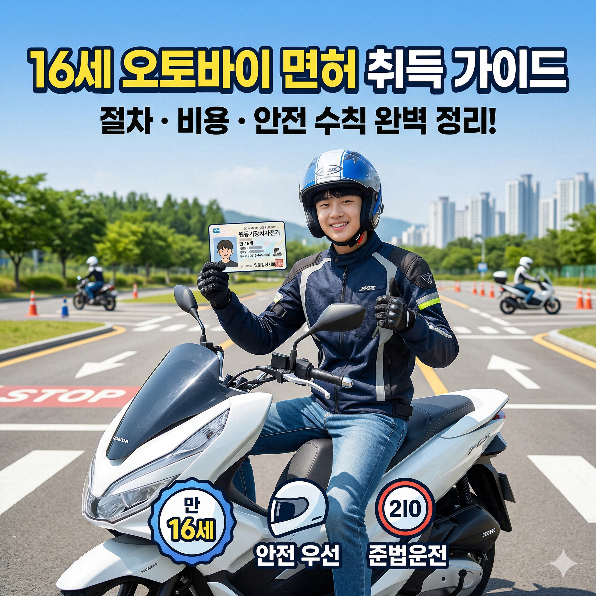 16세 오토바이 면허 취득 방법 및 주의사항 완벽 정리