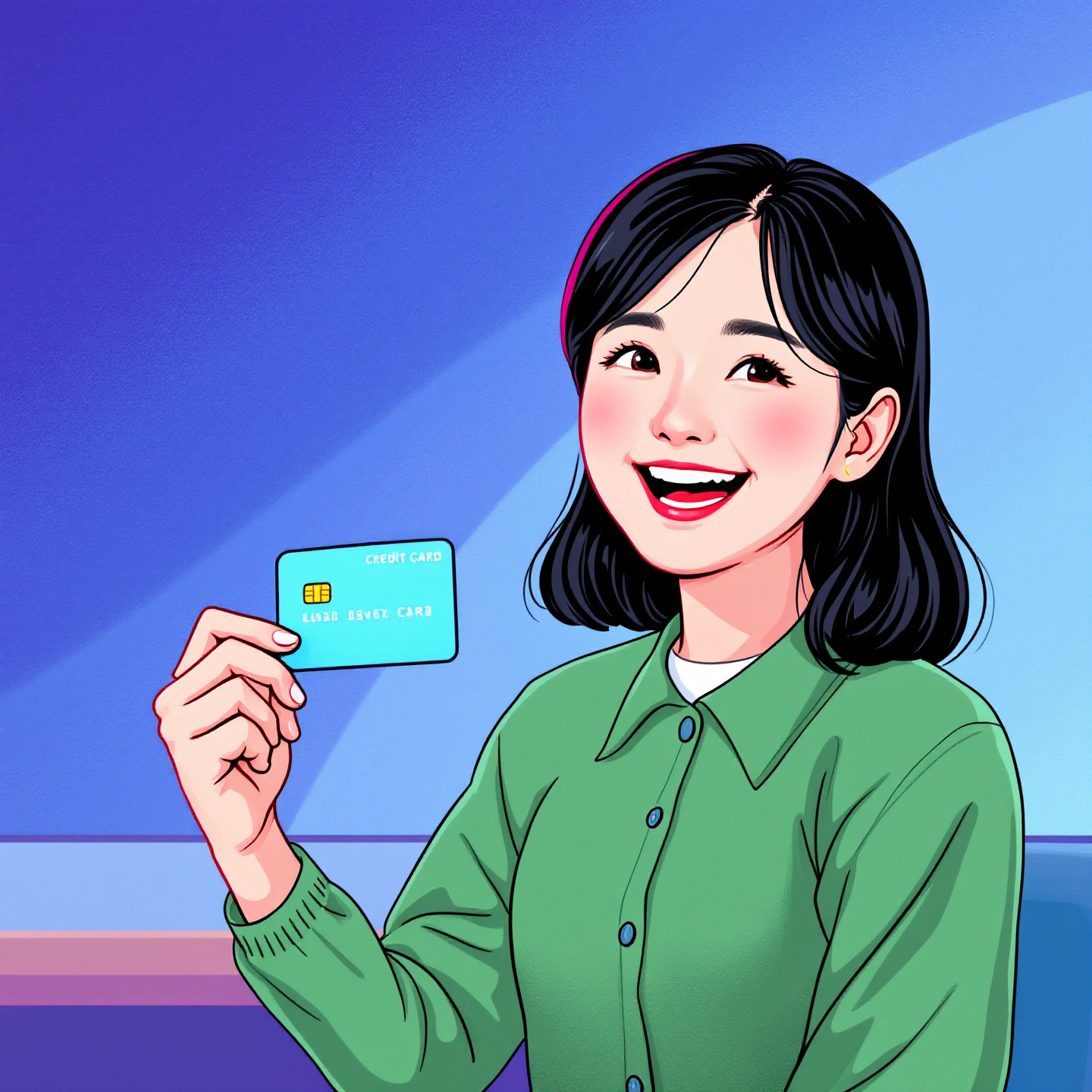 소상공인 비즈플러스카드 받은 소상공인