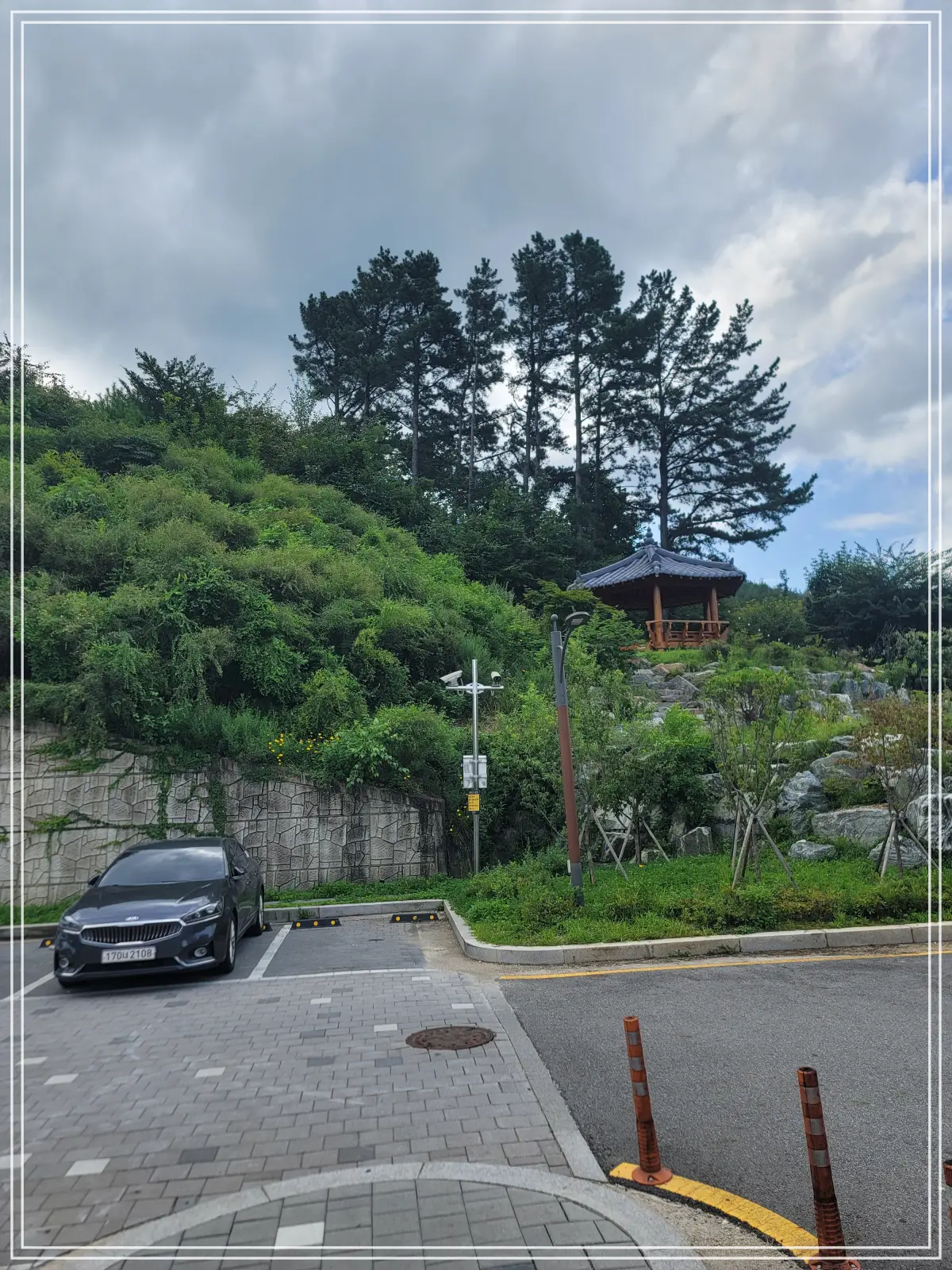 포천-청계호수-주차장-입구