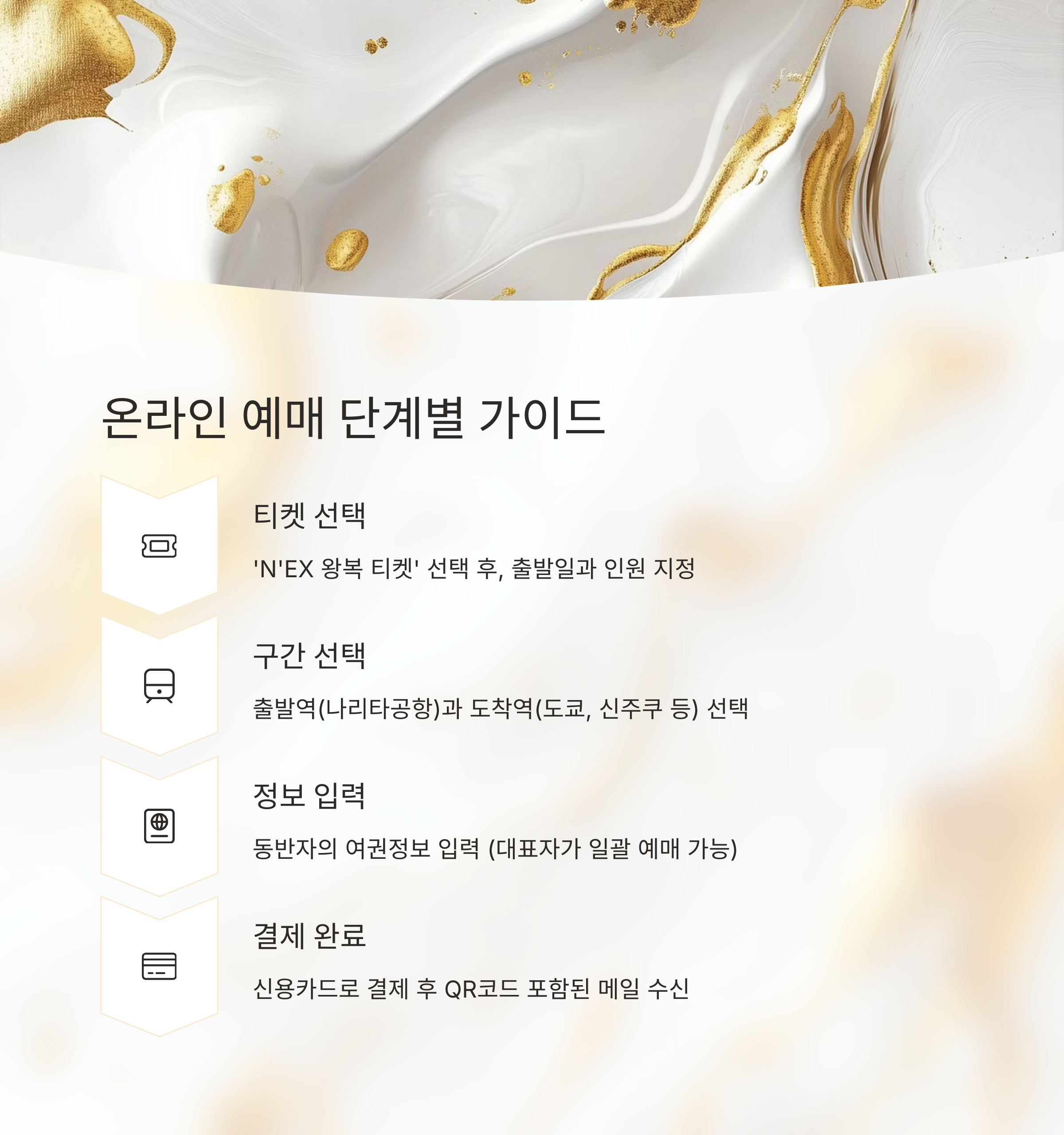 온라인 예매 단계별 가이드