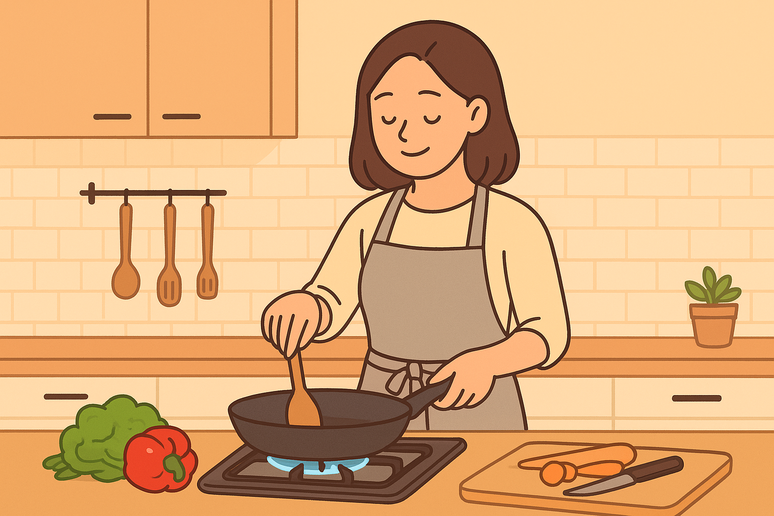 요리를 귀찮지 않게 만드는 사람들의 비밀, 메뉴가 아니라 환경에 있다