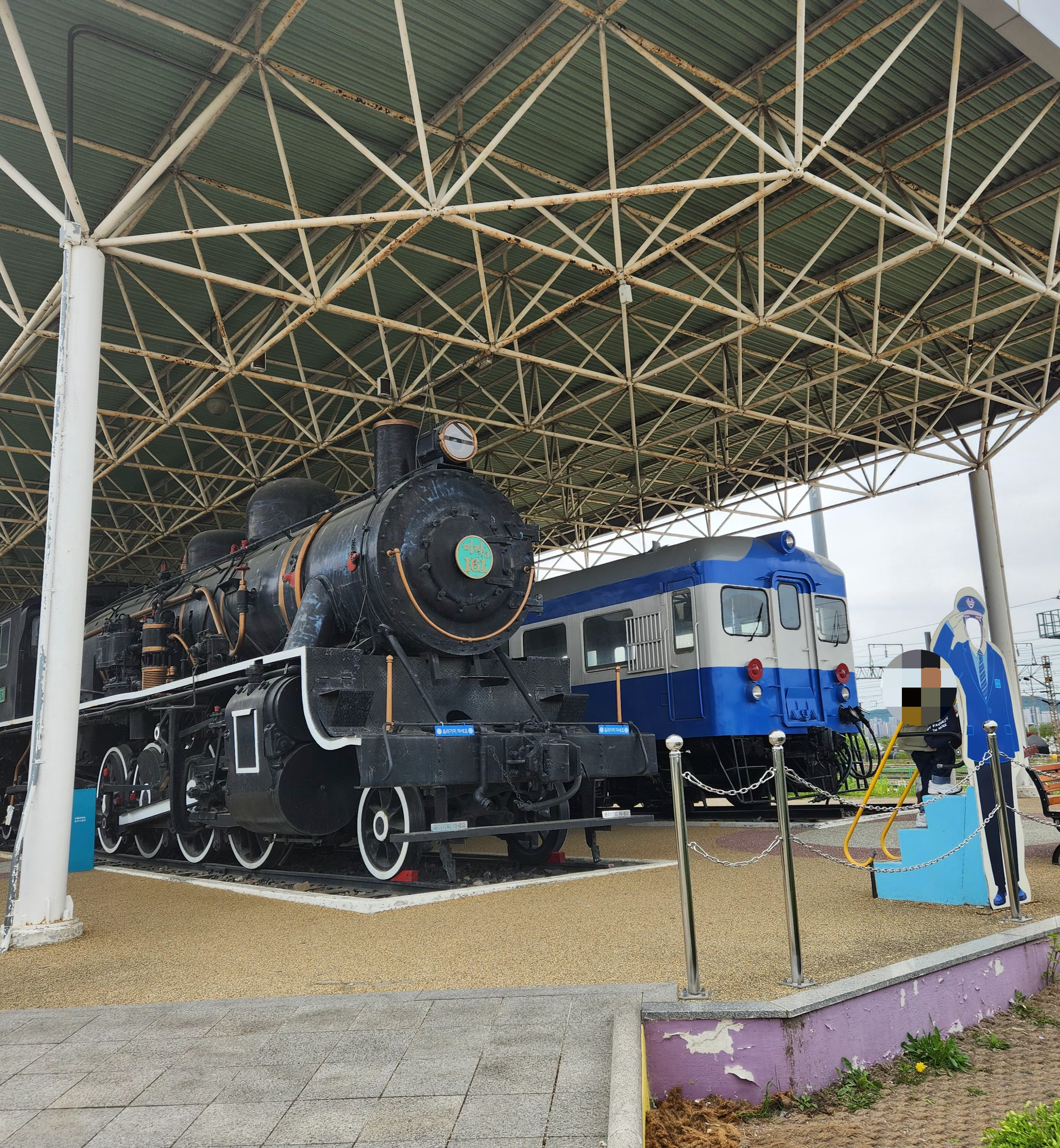 의왕철도박물관-야외전시장