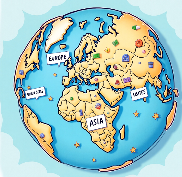 유럽,미국,아시아 시장 특징에 관한자료